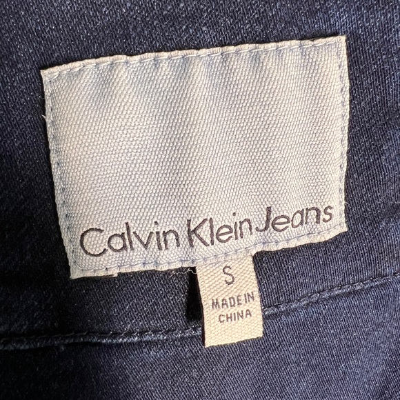 Calvin Klein Jeans Blue Bomber Jacket - Picture 8 of 8